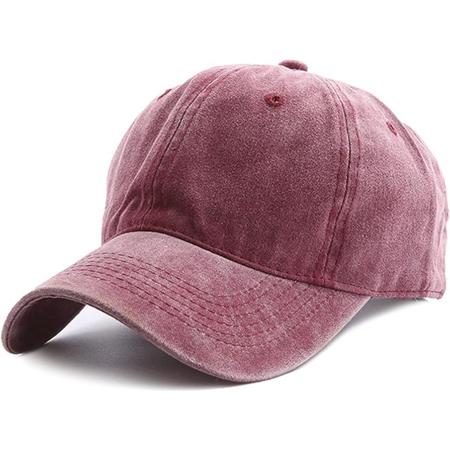 Gorra Vintage Vedicci Deslavada Roja