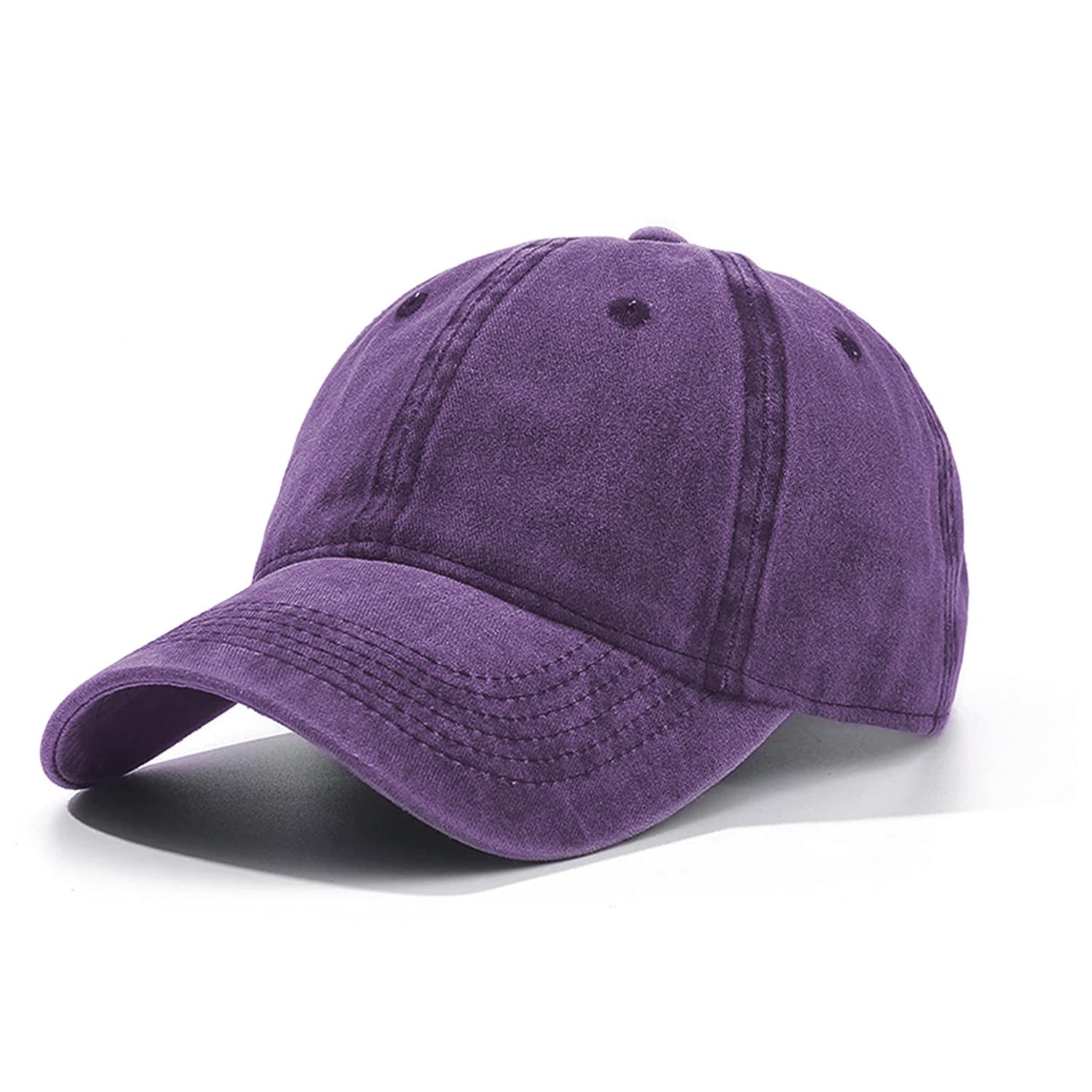 Foto 2 pulgar | Gorra Vintage Vedicci Deslavada Morada