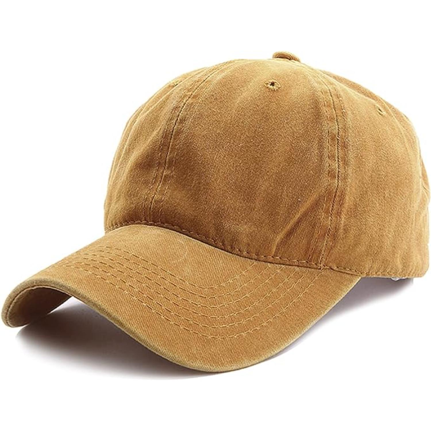 Gorra Vintage Vedicci Deslavada Amarilla