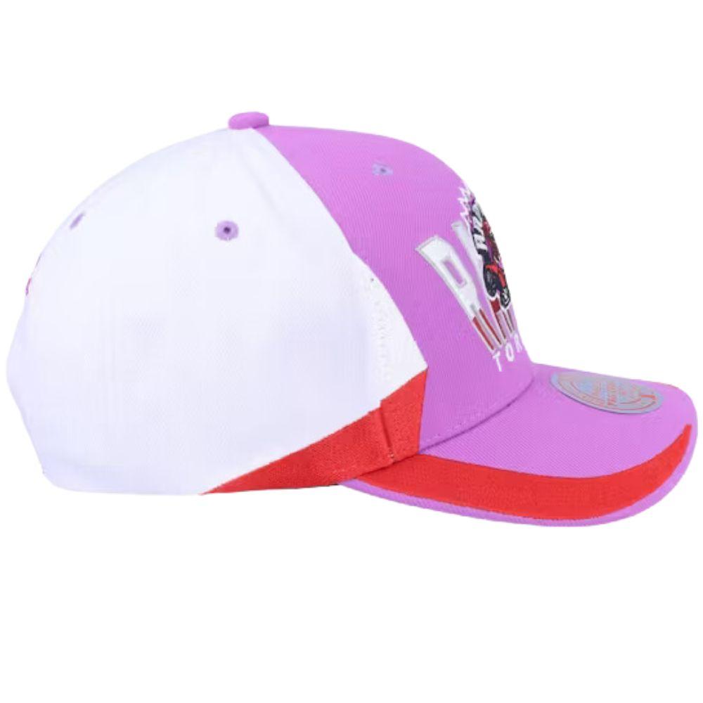 Foto 4 pulgar | Gorra Mitchell & Ness Toronto Raptors Retrodome Pro Purple Lila