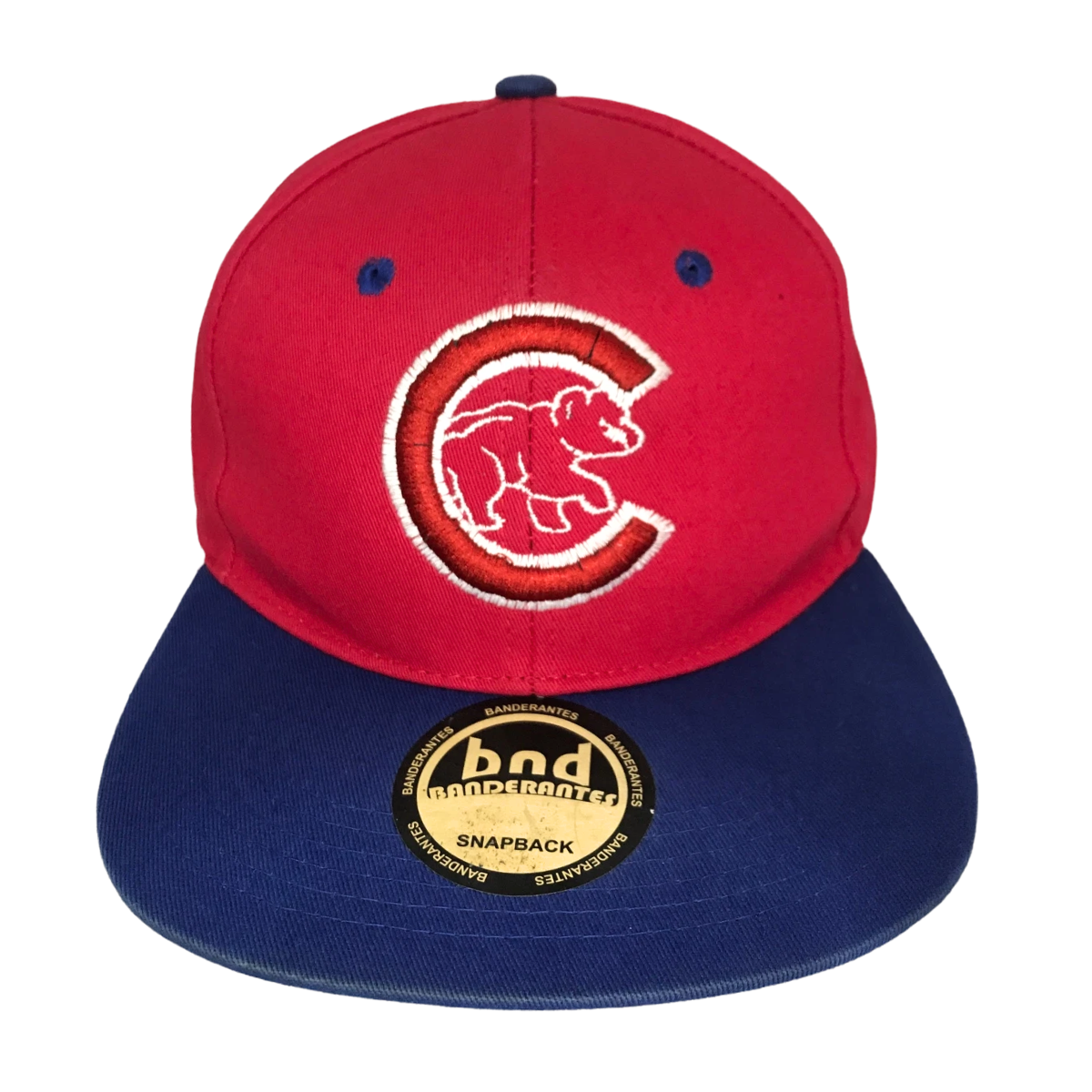 Gorra Plana Premium Bordada Rojo