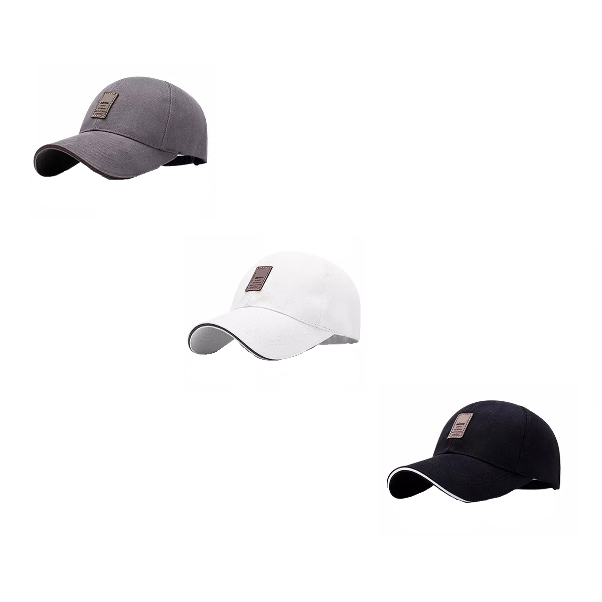 Foto 2 pulgar | Set Gorra De Béisbol Cómoda Para Deportes 3 Piezas Eo Safe Imports Esi-13836 Multicolor