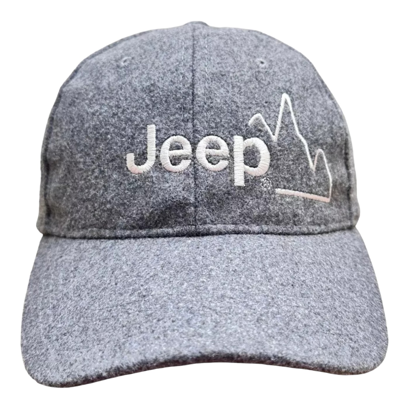 Foto 2 pulgar | Gorra Jeep Gris Ajustable para Hombre