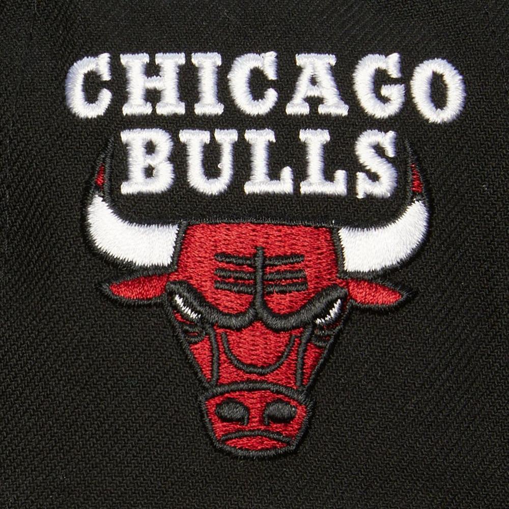 Foto 4 pulgar | Gorra Mitchell & Ness Team Lofi Pro Snapback Bulls Hombre Negro