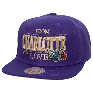 Foto 1 | Gorra Mitchell & Ness With Love Snapback Hwc Hornets Nba Purpura