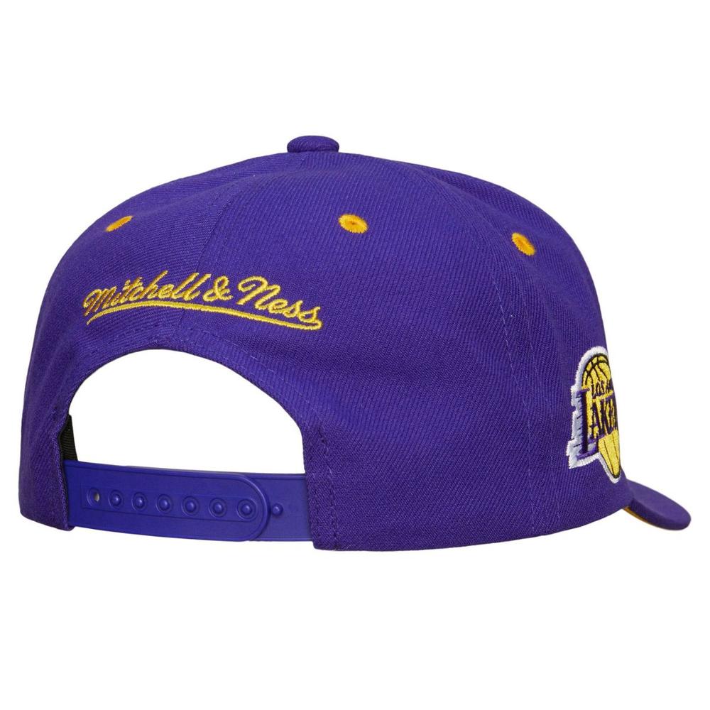 Foto 3 | Gorra Mitchell & Ness Lofi Pro Snapback Lakers Hombre Purpura