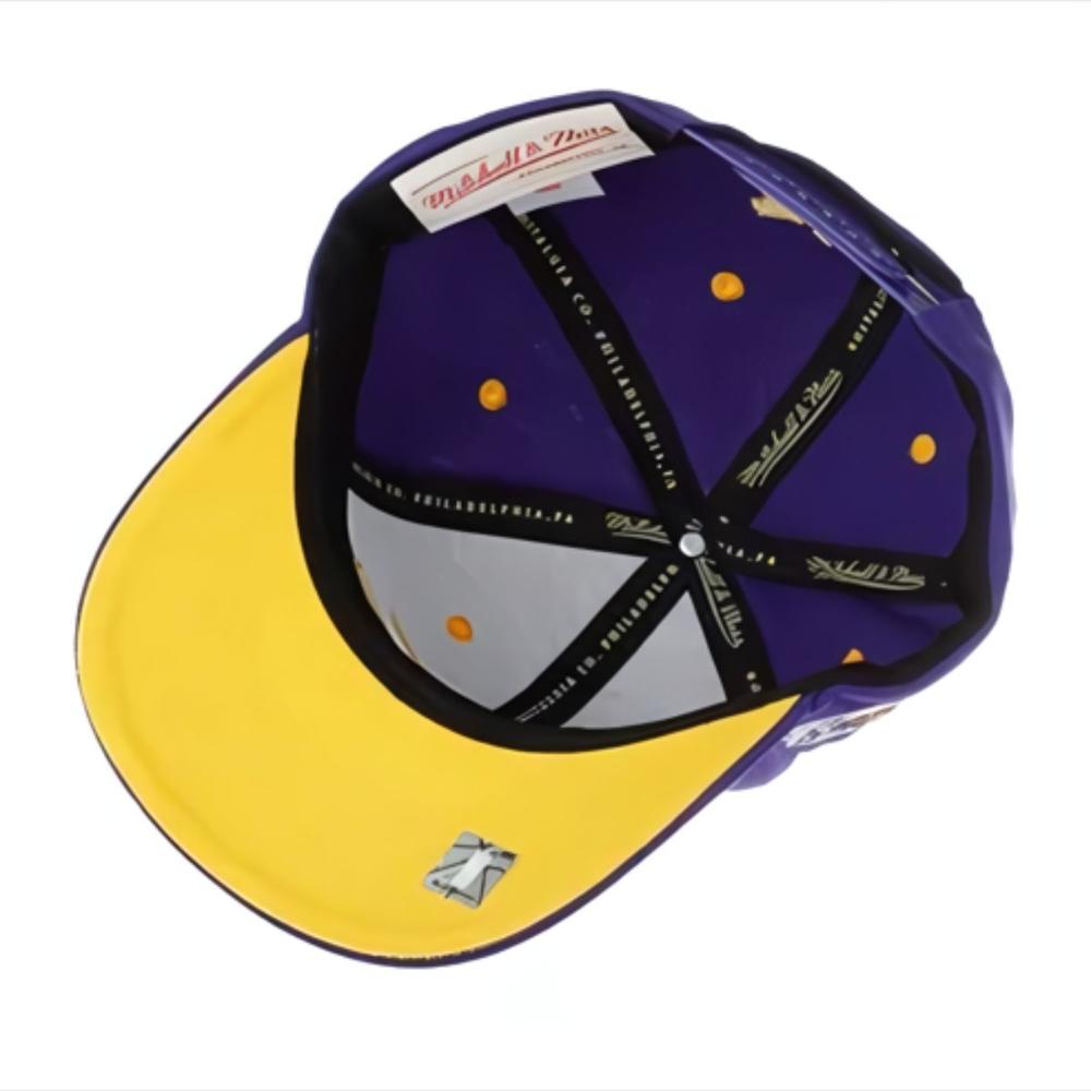 Foto 5 | Gorra Mitchell & Ness Lofi Pro Snapback Lakers Hombre Purpura