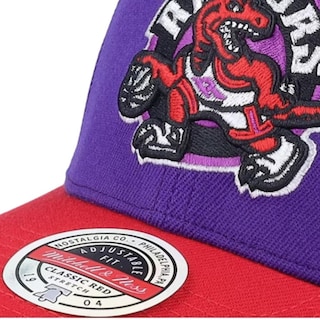 Foto 2 | Gorra Mitchell & Ness Xl Pro Snapback Hwc Raptors Hombre Purpura