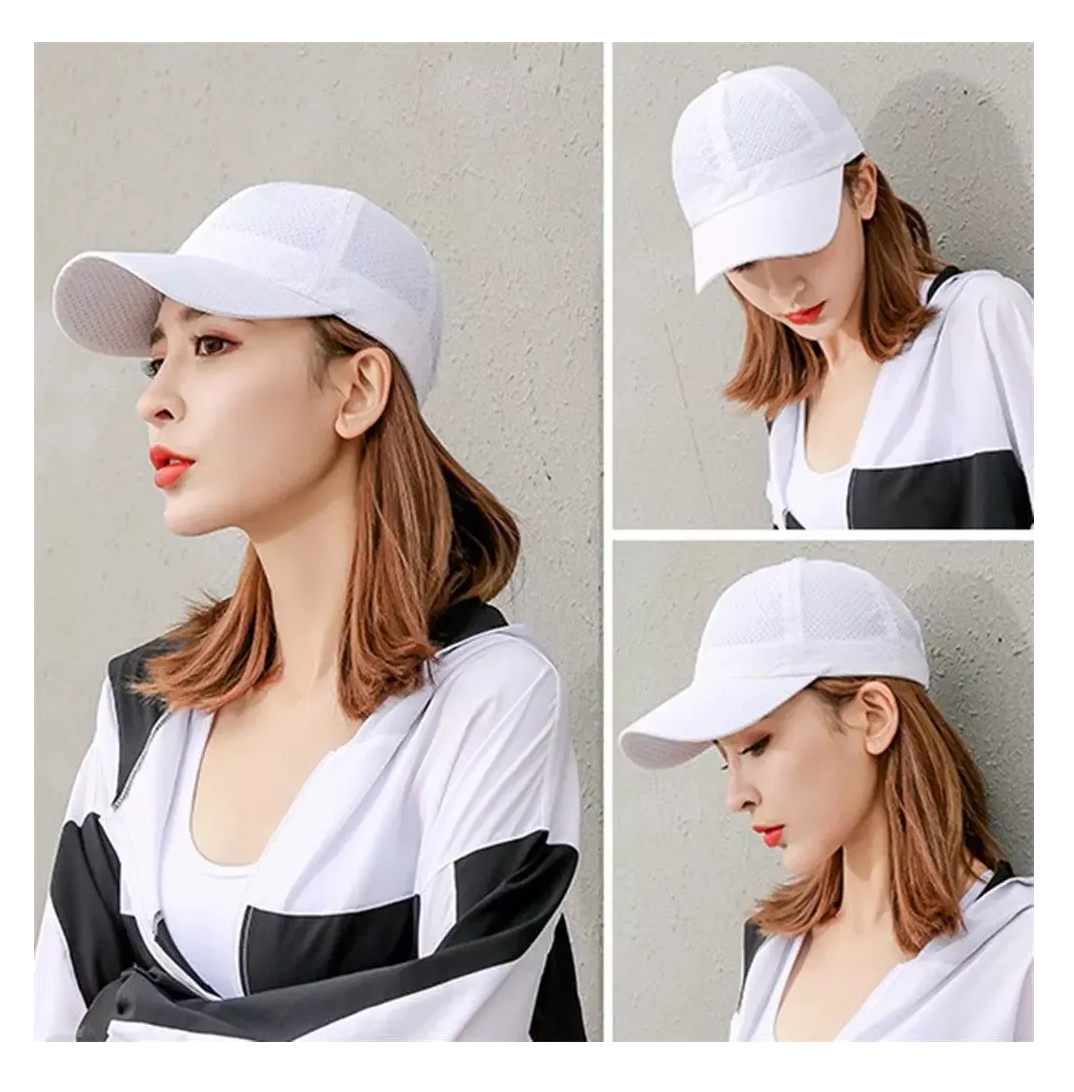 Foto 5 | Gorra Deportiva Transpirable Actividades Al Aire Libre Blanco