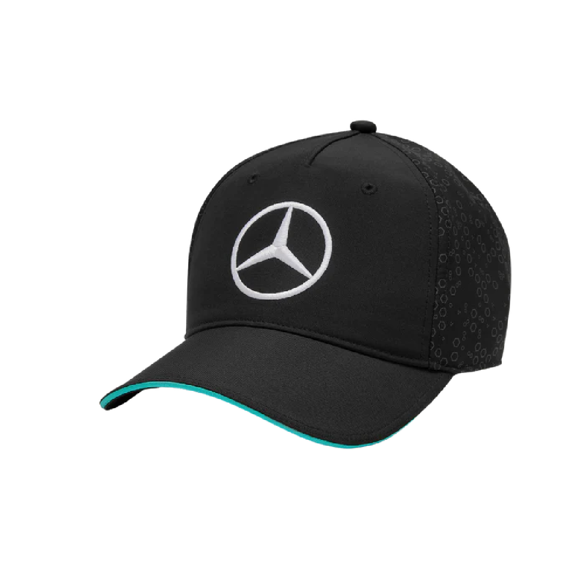 Foto 2 pulgar | Mercedes Amg Petronas Gorra Negra Oficial 2024