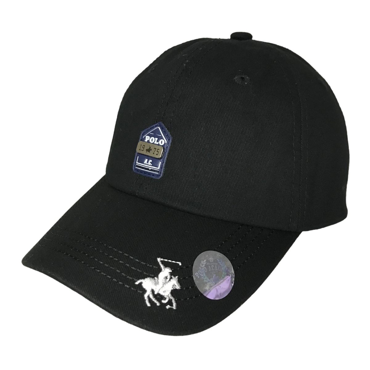 Foto 2 | Kit Gorra Y Cartera De Cierre Polo Guy Negro
