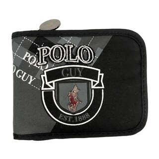 Foto 3 | Kit Gorra Y Cartera De Cierre Polo Guy Negro