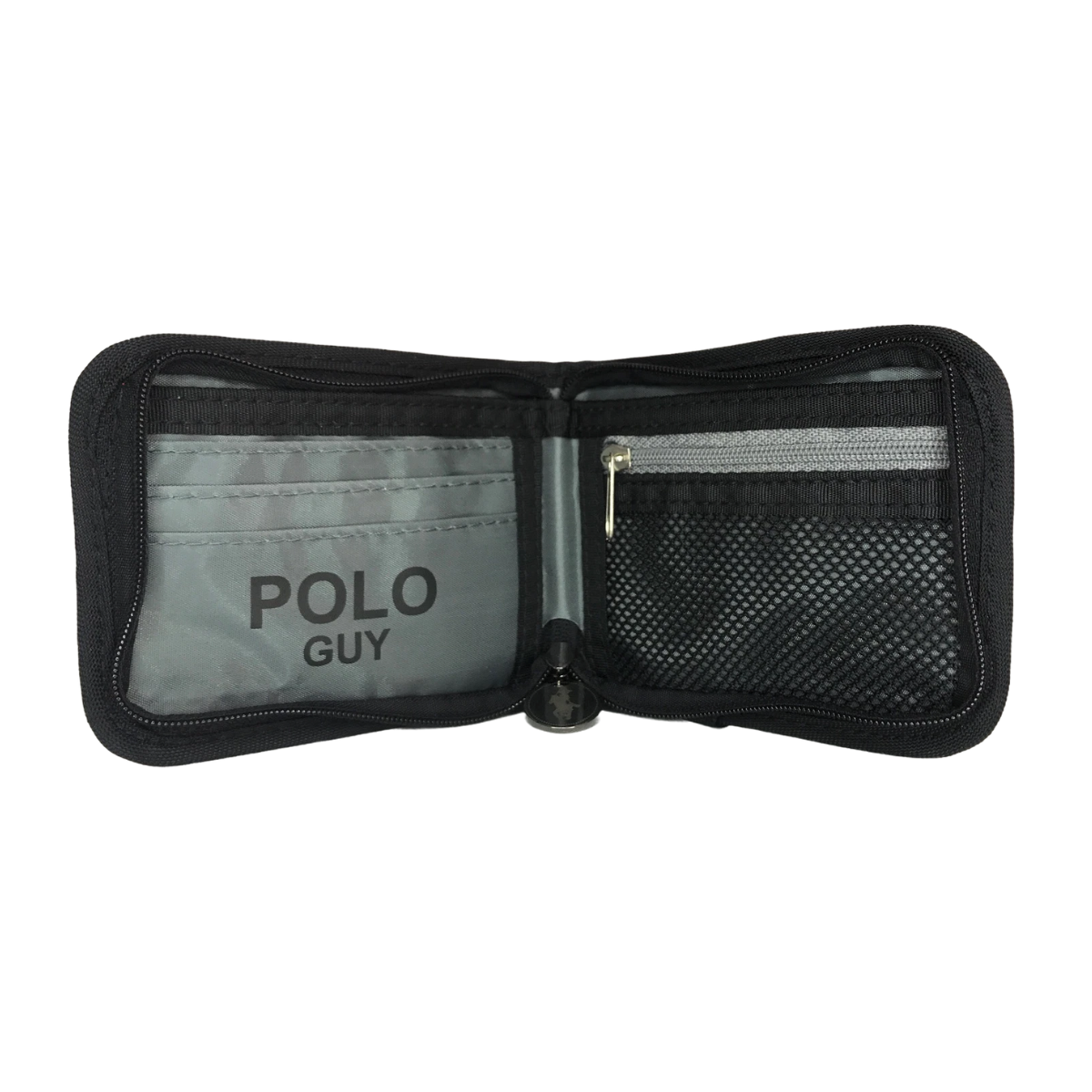 Foto 4 | Kit Gorra Y Cartera De Cierre Polo Guy Negro