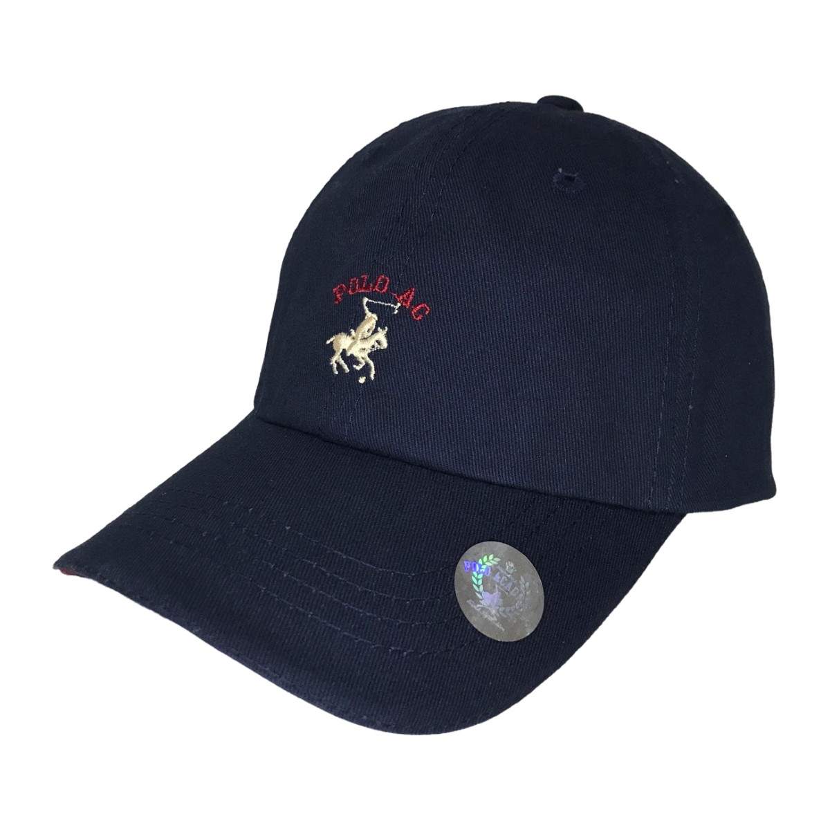 Foto 3 pulgar | Kit Gorra Y Cartera De Cierre Polo Guy Azul Marino