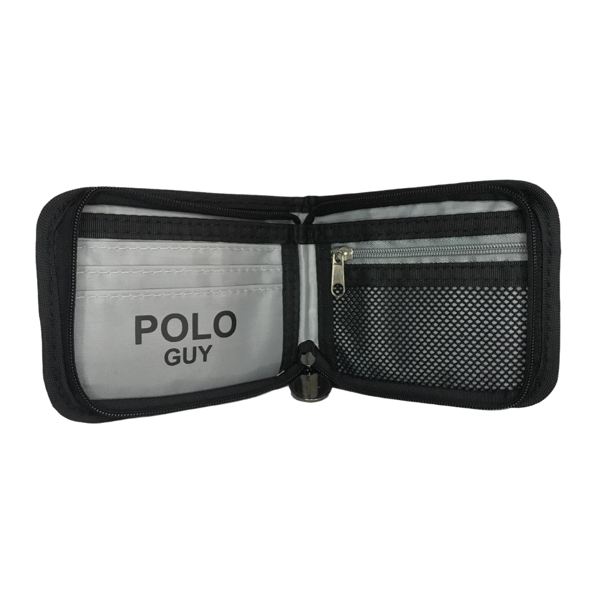 Foto 5 pulgar | Kit Gorra Y Cartera De Cierre Polo Guy  Gris Oscuro