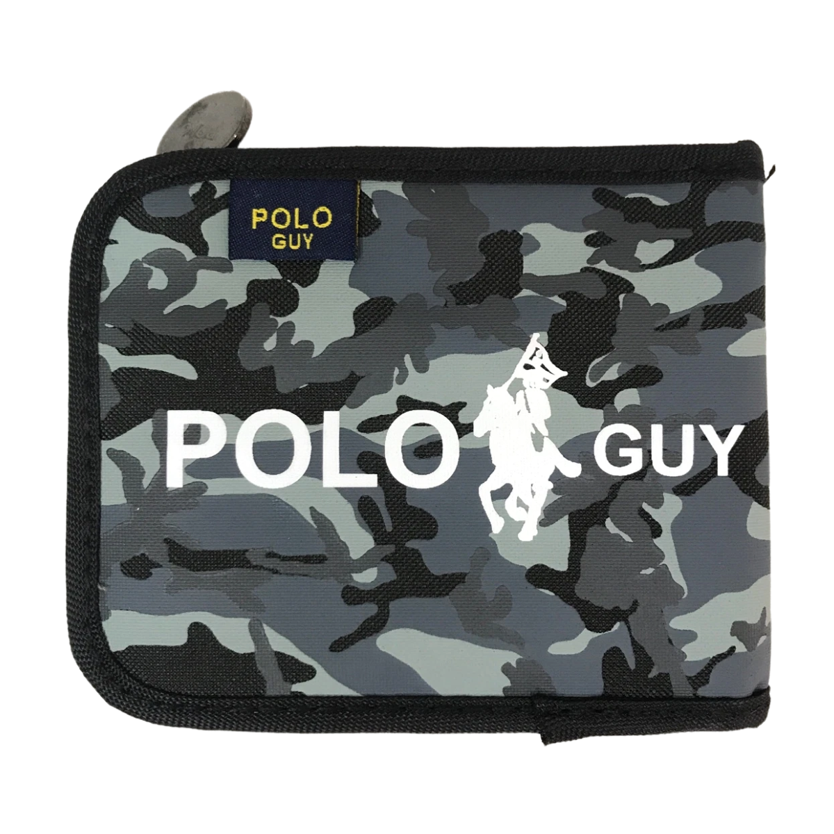 Foto 6 pulgar | Kit Gorra Y Cartera De Cierre Polo Guy  Gris Oscuro
