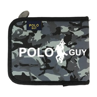 Foto 5 | Kit Gorra Y Cartera De Cierre Polo Guy Gris Oscuro
