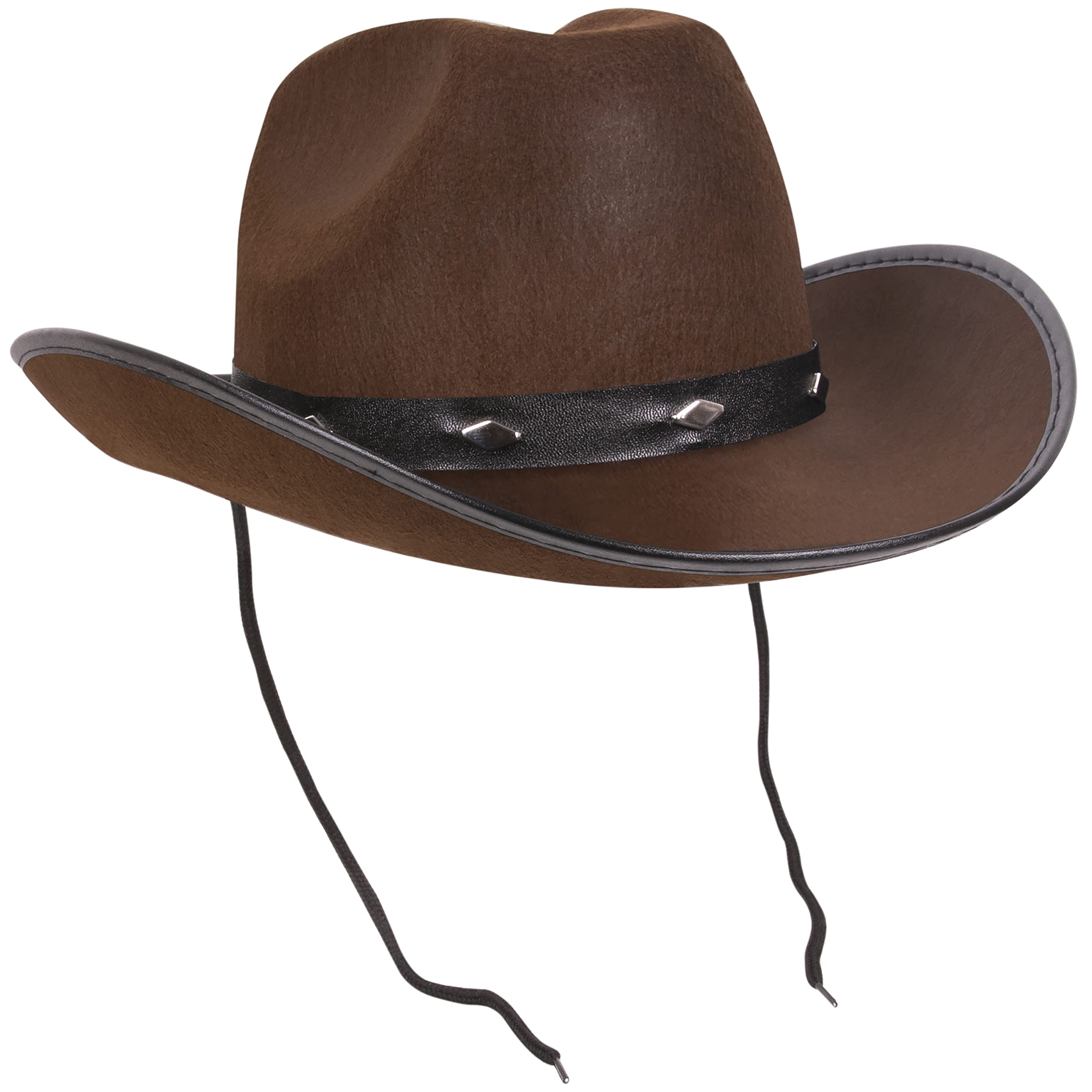 Foto 6 pulgar | Sombrero Vaquero De Fieltro Marrón Canguro Para Hombre Y Mujer - Venta Internacional.