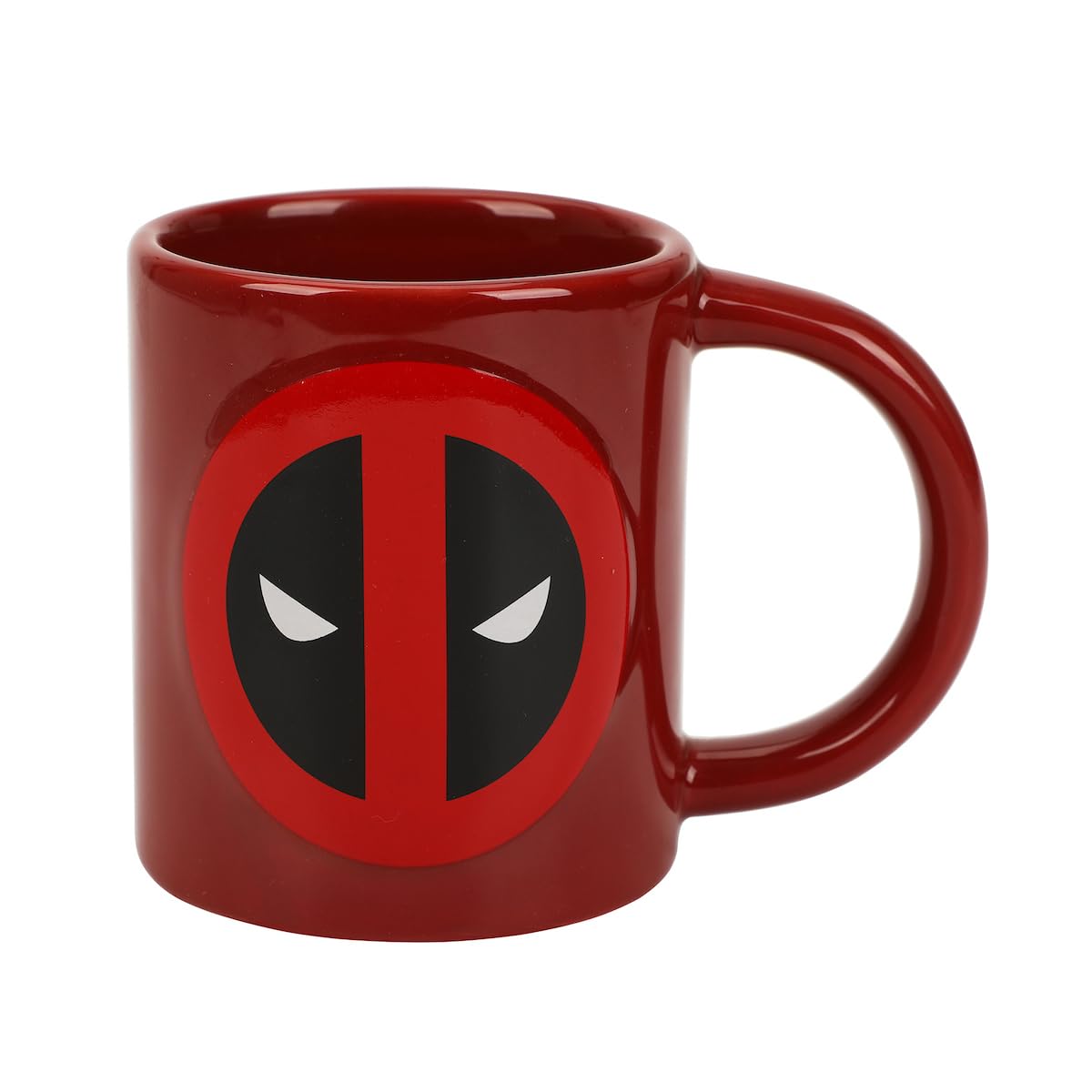 Foto 2 pulgar | Taza Bioworld Con Disfraz Y Logotipo De Deadpool, 473 Ml, Color Rojo Y Negro - Venta Internacional.