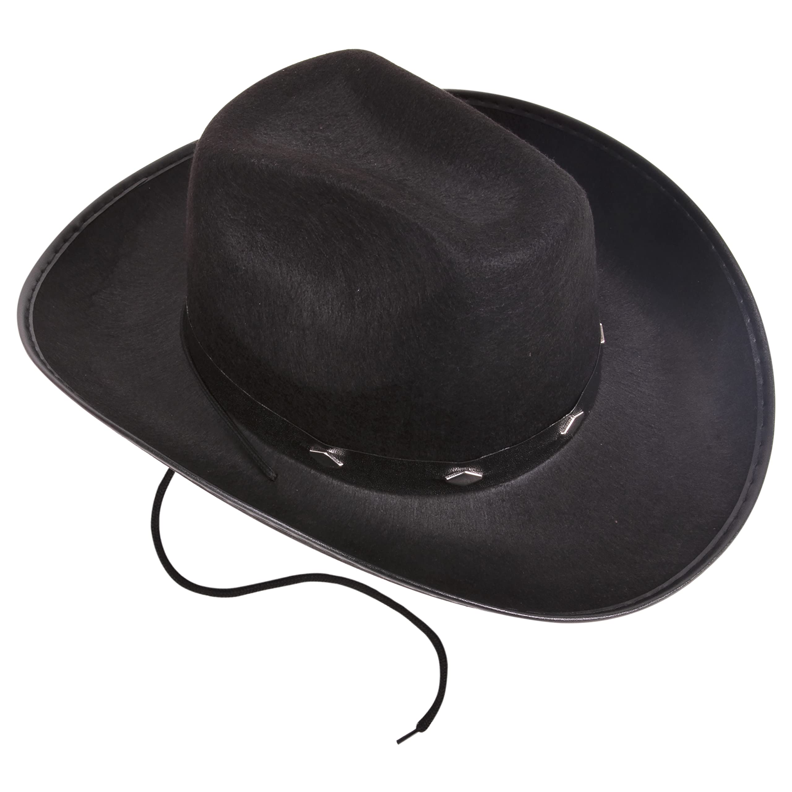 Foto 2 pulgar | Sombrero Vaquero De Fieltro Negro Tipo Canguro Para Hombre Y Mujer - Venta Internacional.