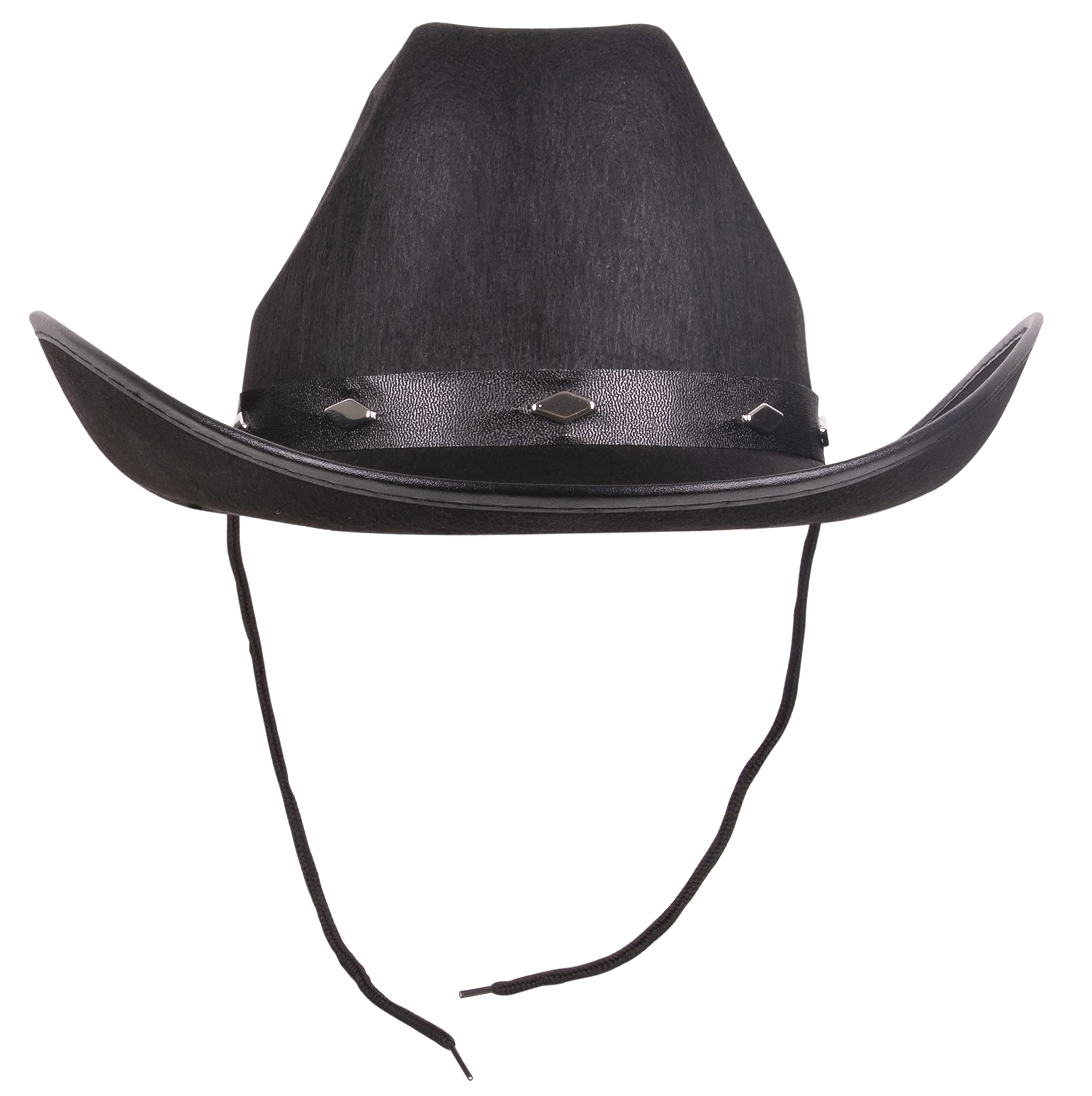 Foto 7 pulgar | Sombrero Vaquero De Fieltro Negro Tipo Canguro Para Hombre Y Mujer - Venta Internacional.