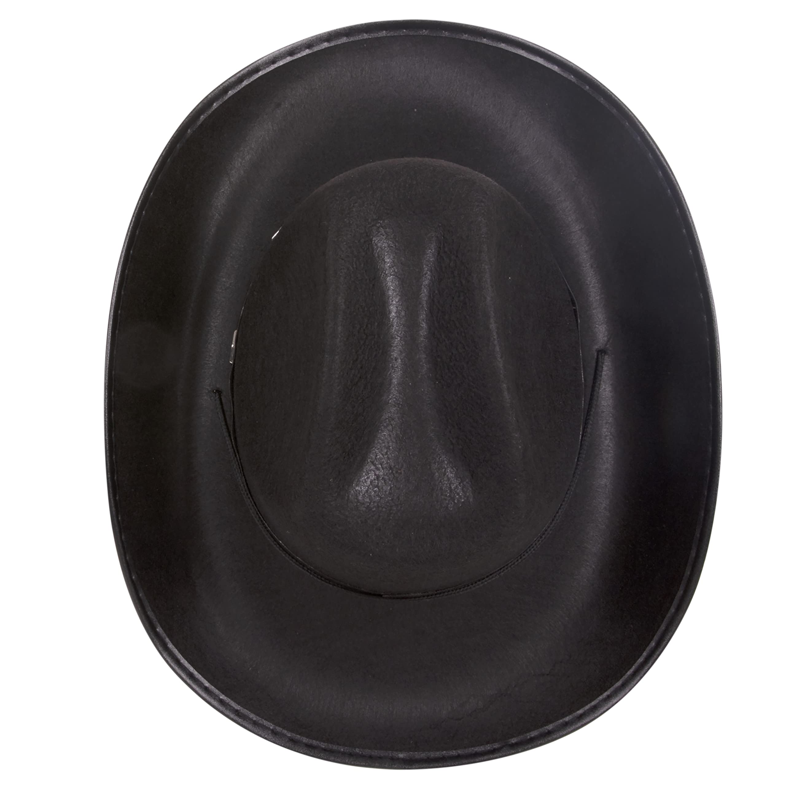 Foto 8 pulgar | Sombrero Vaquero De Fieltro Negro Tipo Canguro Para Hombre Y Mujer - Venta Internacional.