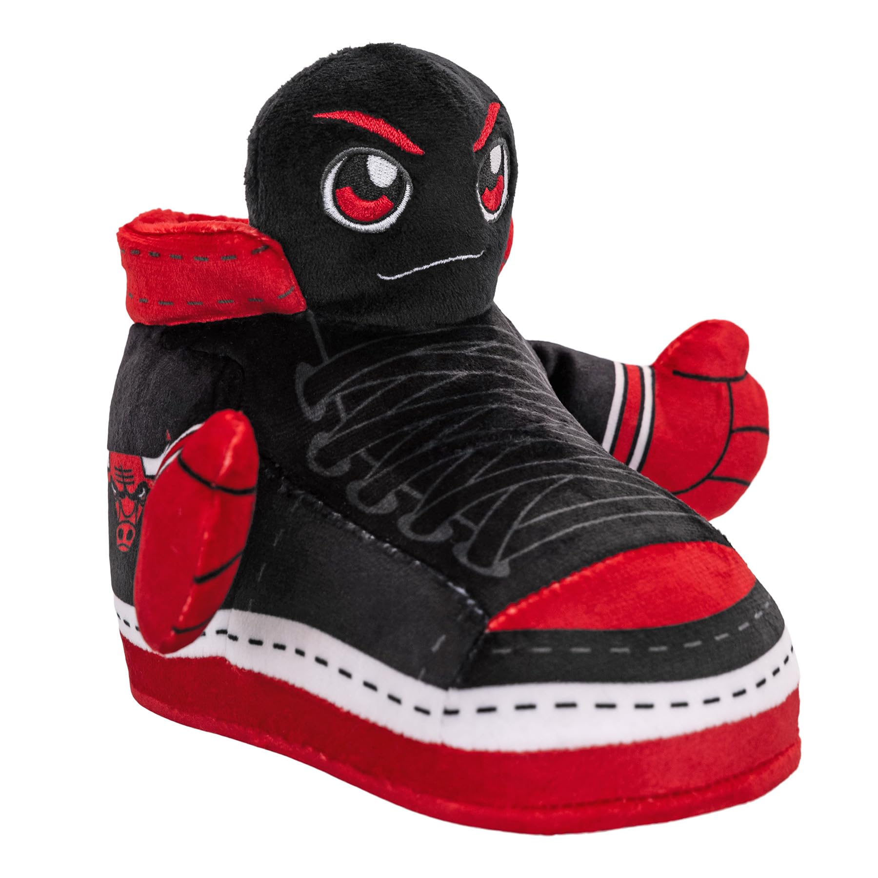 Foto 4 pulgar | Zapatilla De Felpa Bleacher Creatures Chicago Bulls Nba Kuricha 7 - Venta Internacional.
