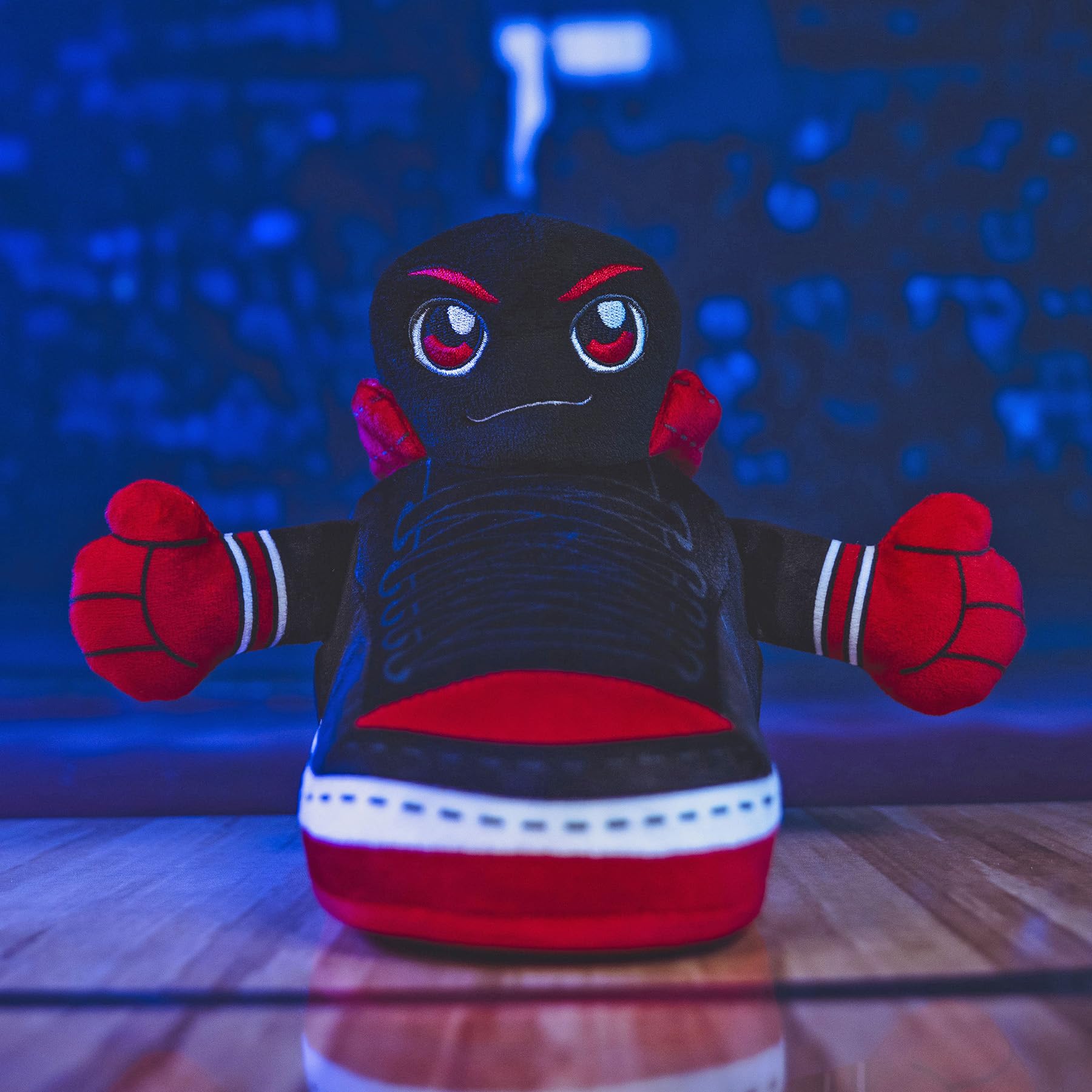 Foto 5 pulgar | Zapatilla De Felpa Bleacher Creatures Chicago Bulls Nba Kuricha 7 - Venta Internacional.