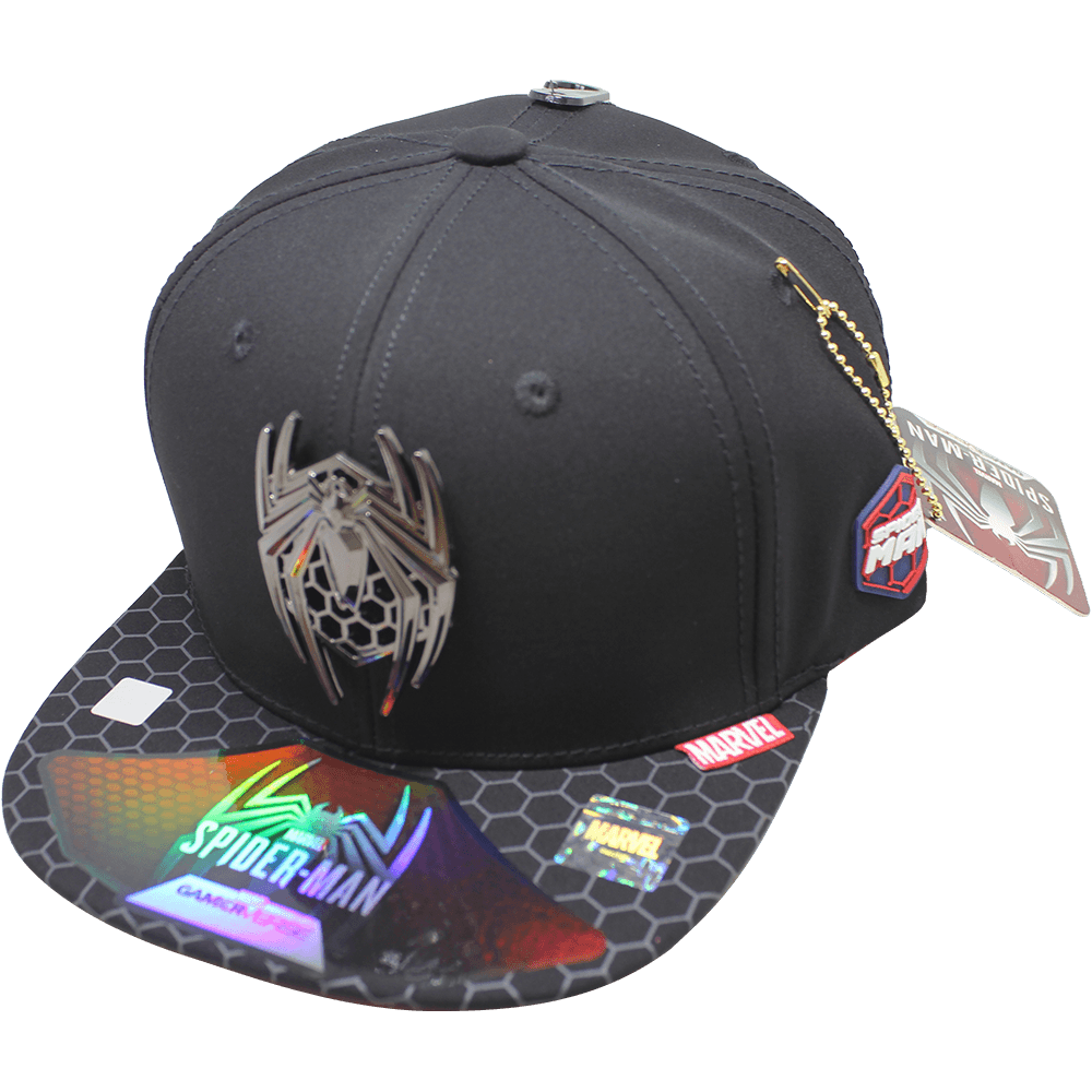 Foto 2 pulgar | Gorra Marvel Spider-man Araña Cromado 104 Color Negro