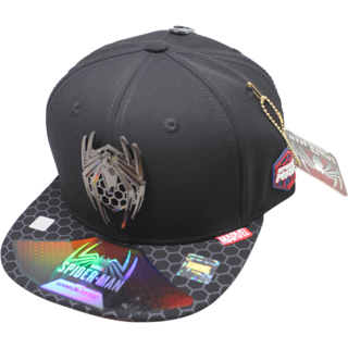 Foto 1 | Gorra Marvel Spider-man Araña Cromado 104 Color Negro