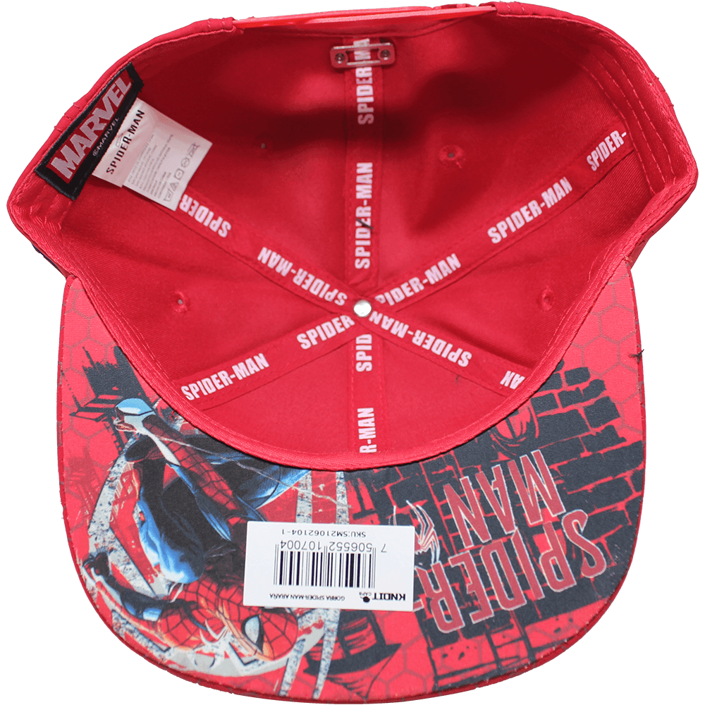 Foto 3 pulgar | Gorra Marvel Spider-man Araña Cromado 104 Color Negro
