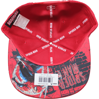 Foto 2 | Gorra Marvel Spider-man Araña Cromado 104 Color Negro