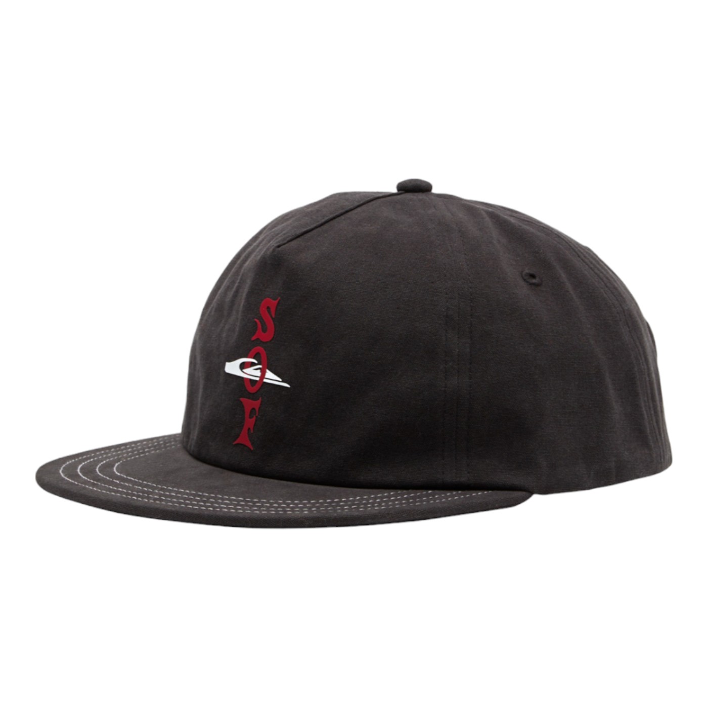 Foto 4 pulgar | Gorra Quiksilver Diablo Of Fortune Para Hombre Color Negro Modelo Aqyha05326kvj0