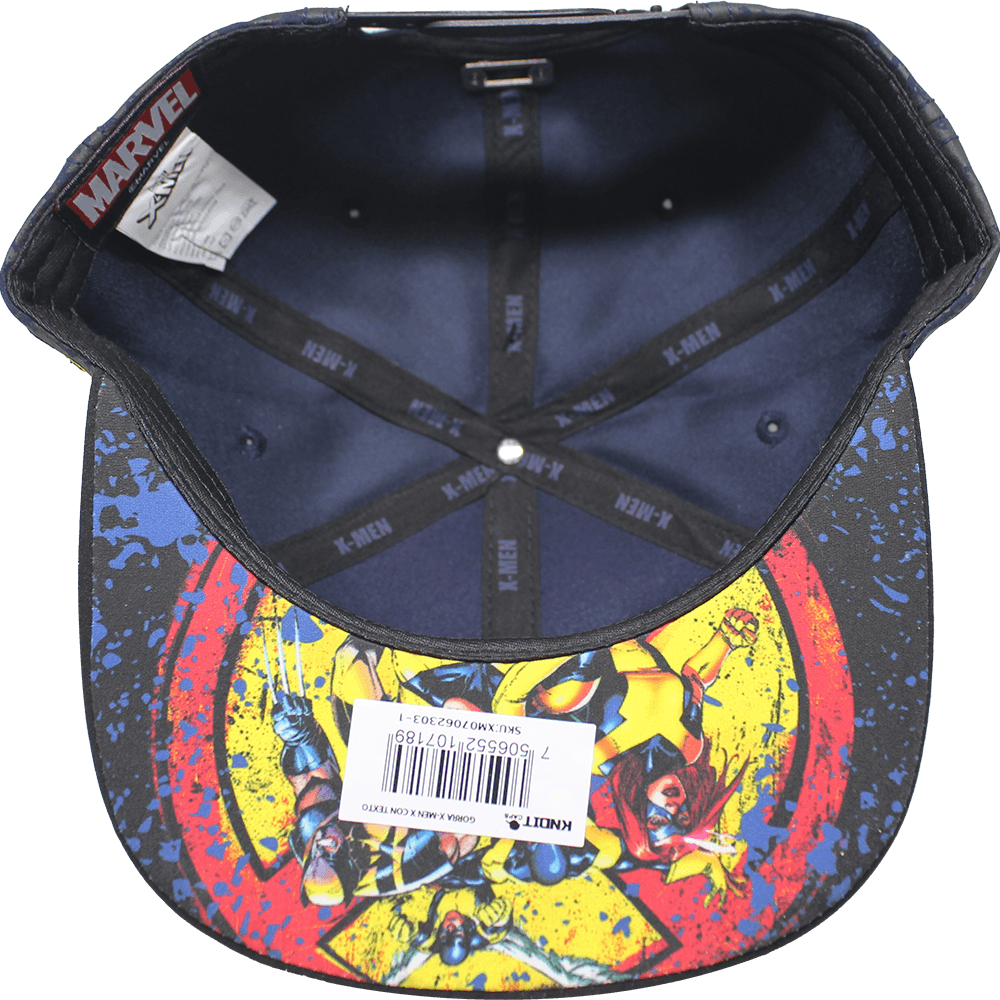 Foto 2 | Gorra Marvel X-men Black Chrome 303 Color Azul Blanco/ Negro