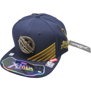 Foto 1 | Gorra Marvel Placa Wolverine Garras Latón Viejo 306 Color Azul Marino