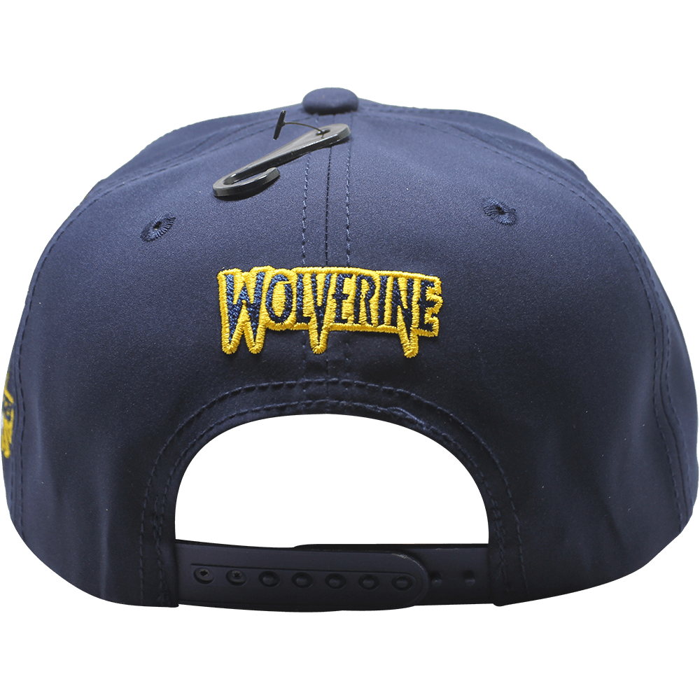Foto 3 pulgar | Gorra Marvel Placa Wolverine Garras Latón Viejo 306 Color Azul Marino