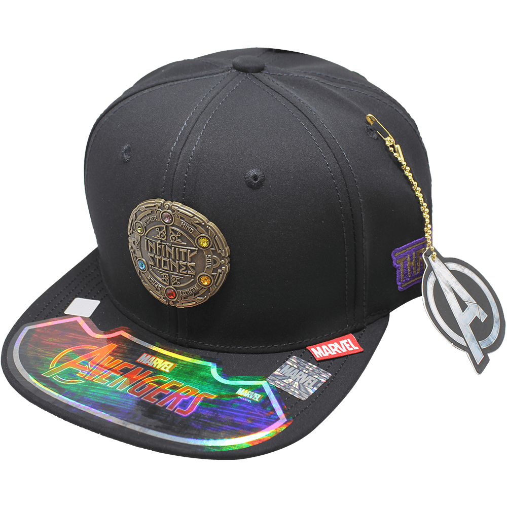 Gorra Marvel Thanos Infinity Stones 102 Color Negro