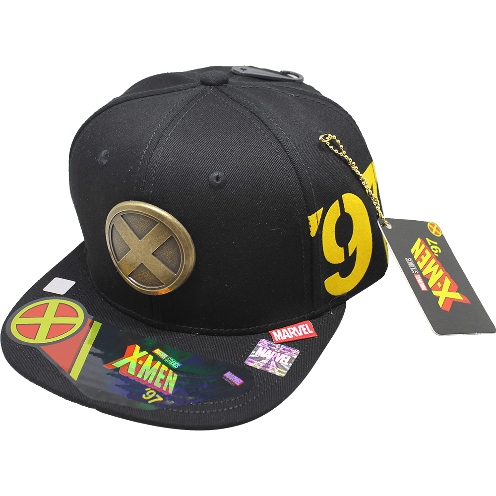 Gorra Marvel X-men 97 Latón Viejo 302 Color Negro