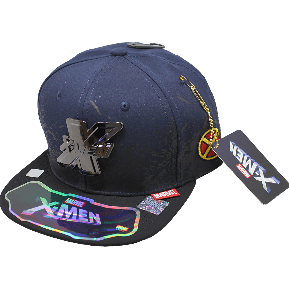 Gorra Marvel X-men Black Chrome 303 Color Azul Marino