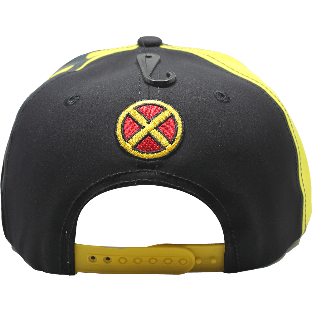 Foto 4 pulgar | Gorra Marvel Placa Wolverine Latón Vintage 304 Color Negro/ Amarillo