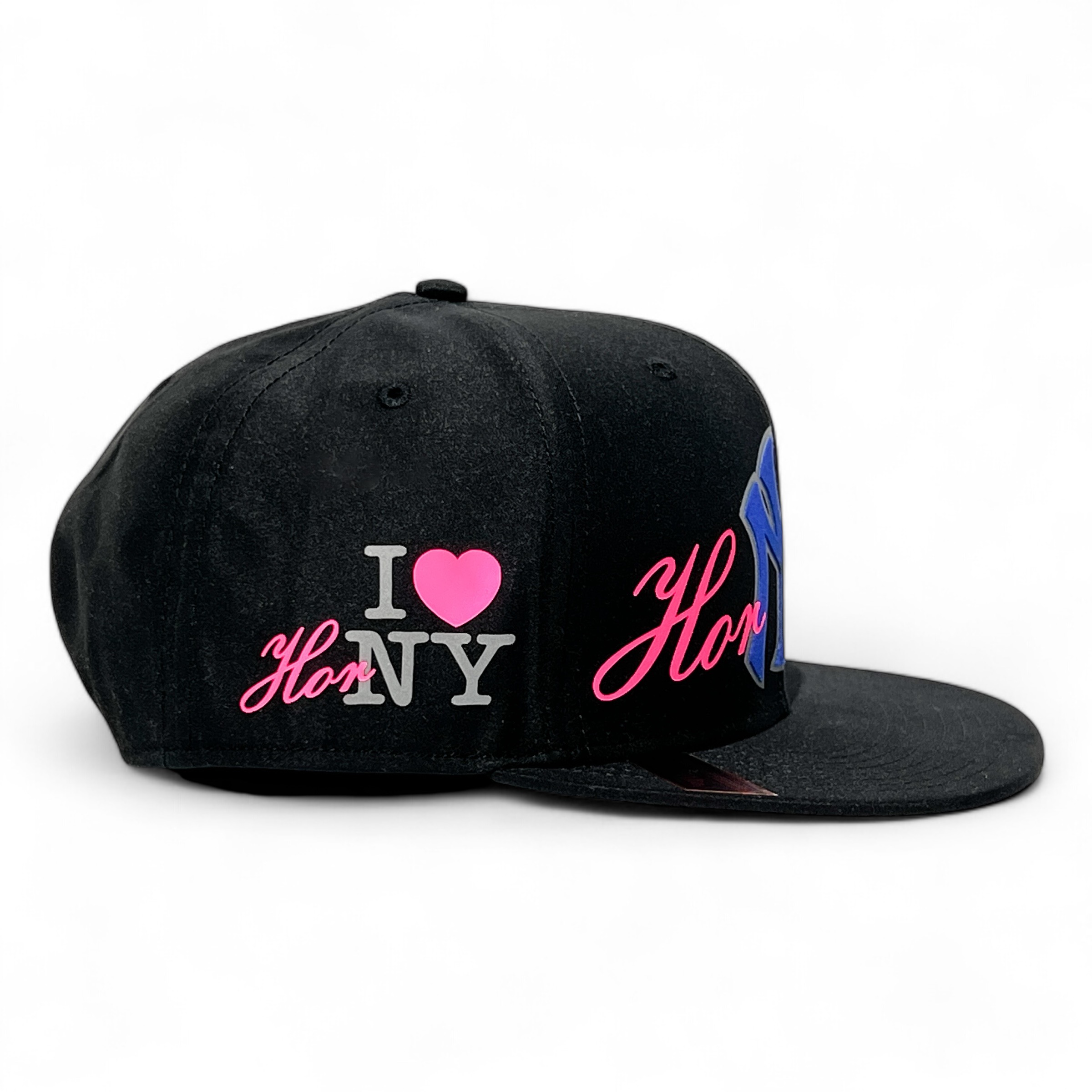 Foto 3 | Vago Style Horny Gorra Unica Artesanal Negra Ajustable Con Visera Plana