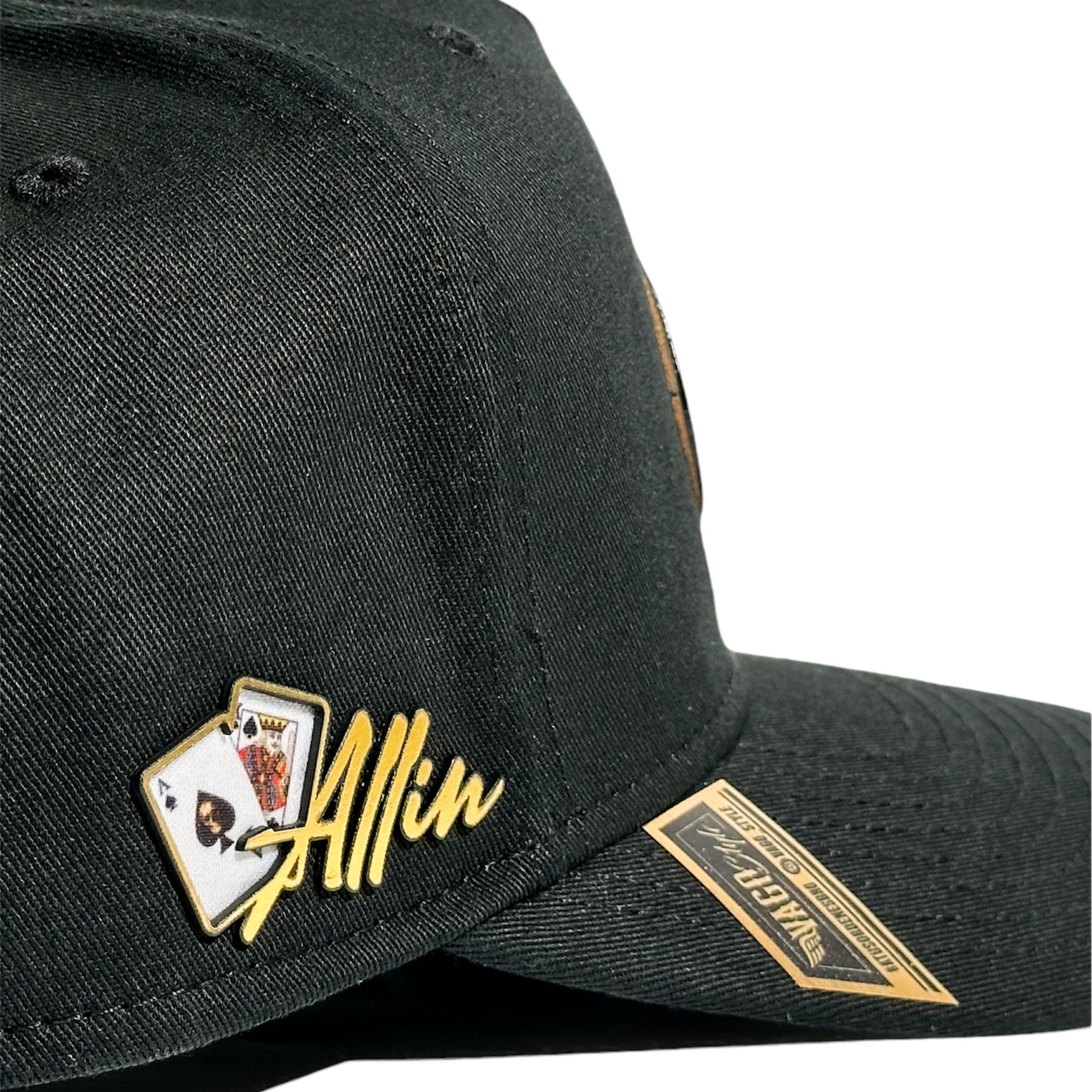 Foto 6 pulgar | Gorra Vago Style All In Artesanal Negra Visera Curva