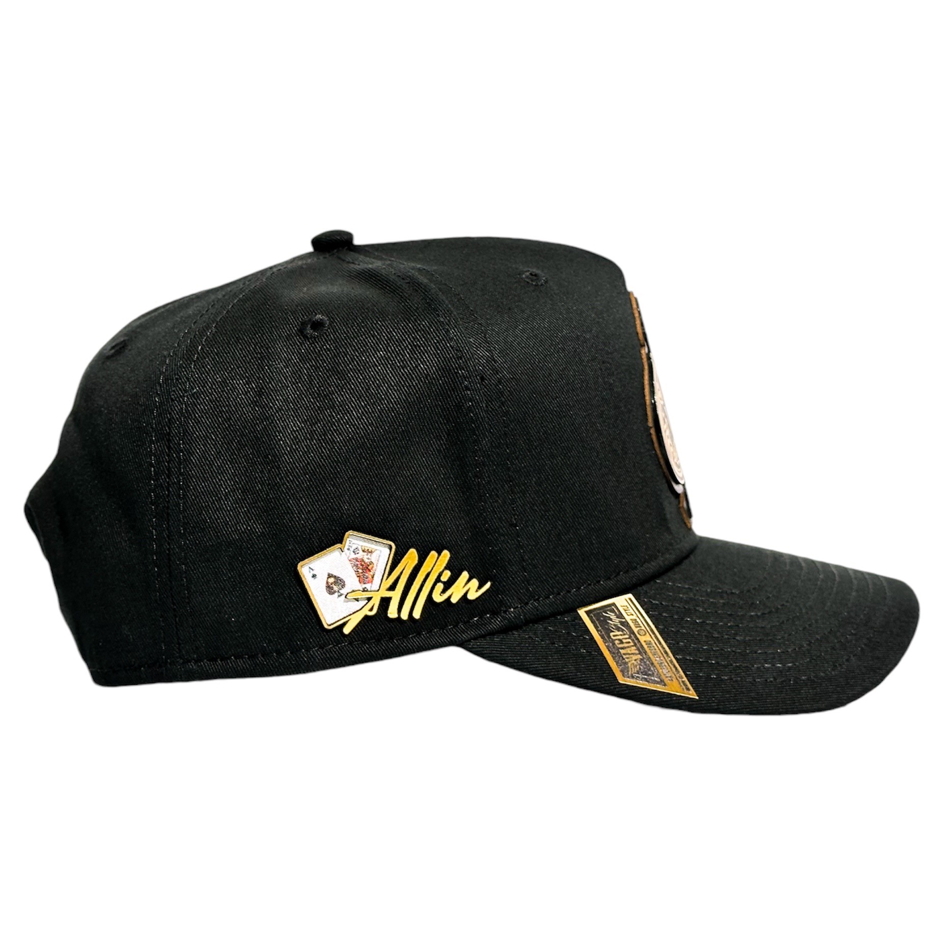 Foto 7 pulgar | Gorra Vago Style All In Artesanal Negra Visera Curva