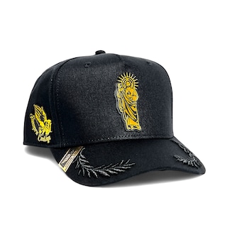 Foto 1 | Gorra Vago Style San Judas Artesanal Negra Visera Curva