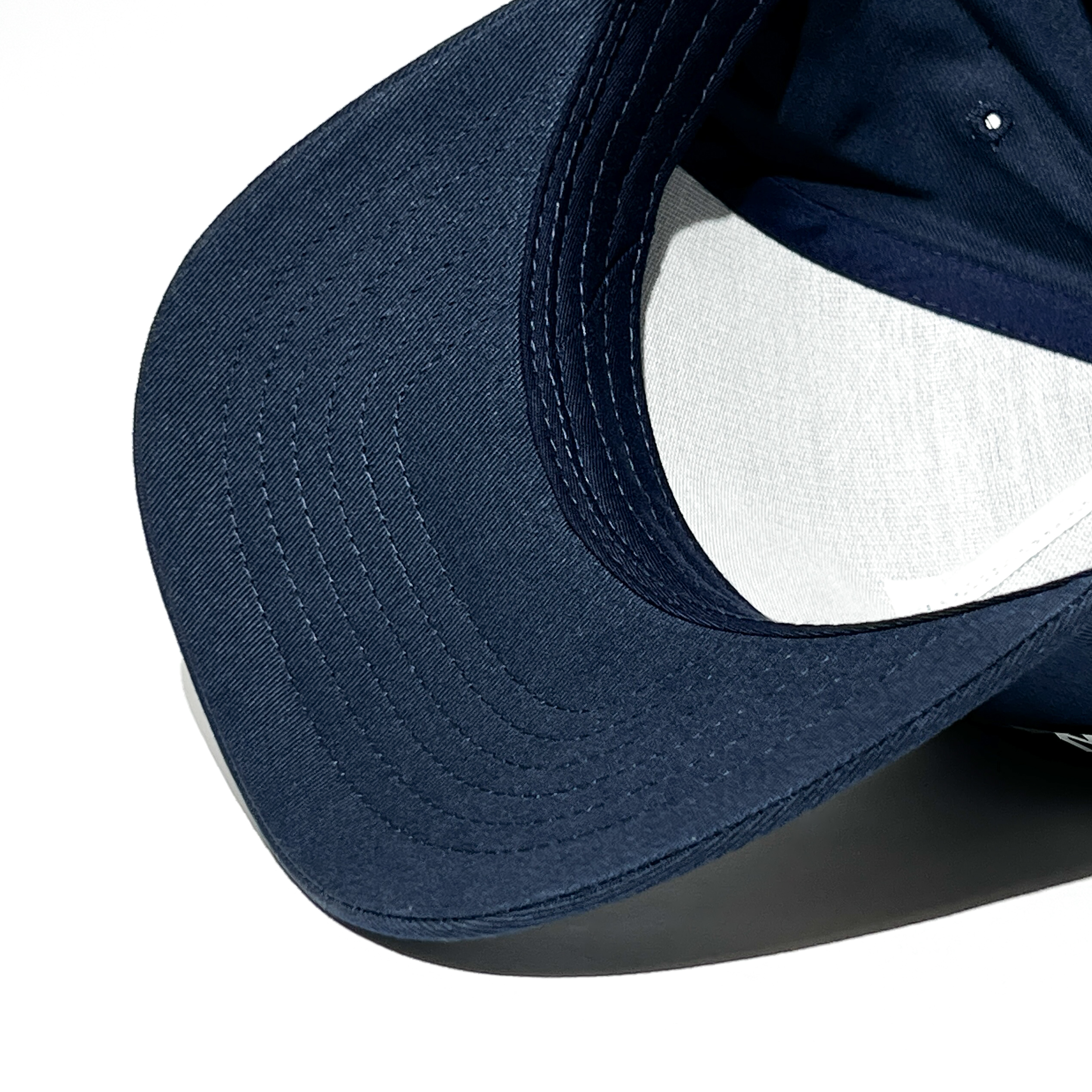 Foto 5 | Vago Style Rumbo Fijo White Gorra Unica Artesanal Azul Marino Ajustable Con Visera Curva