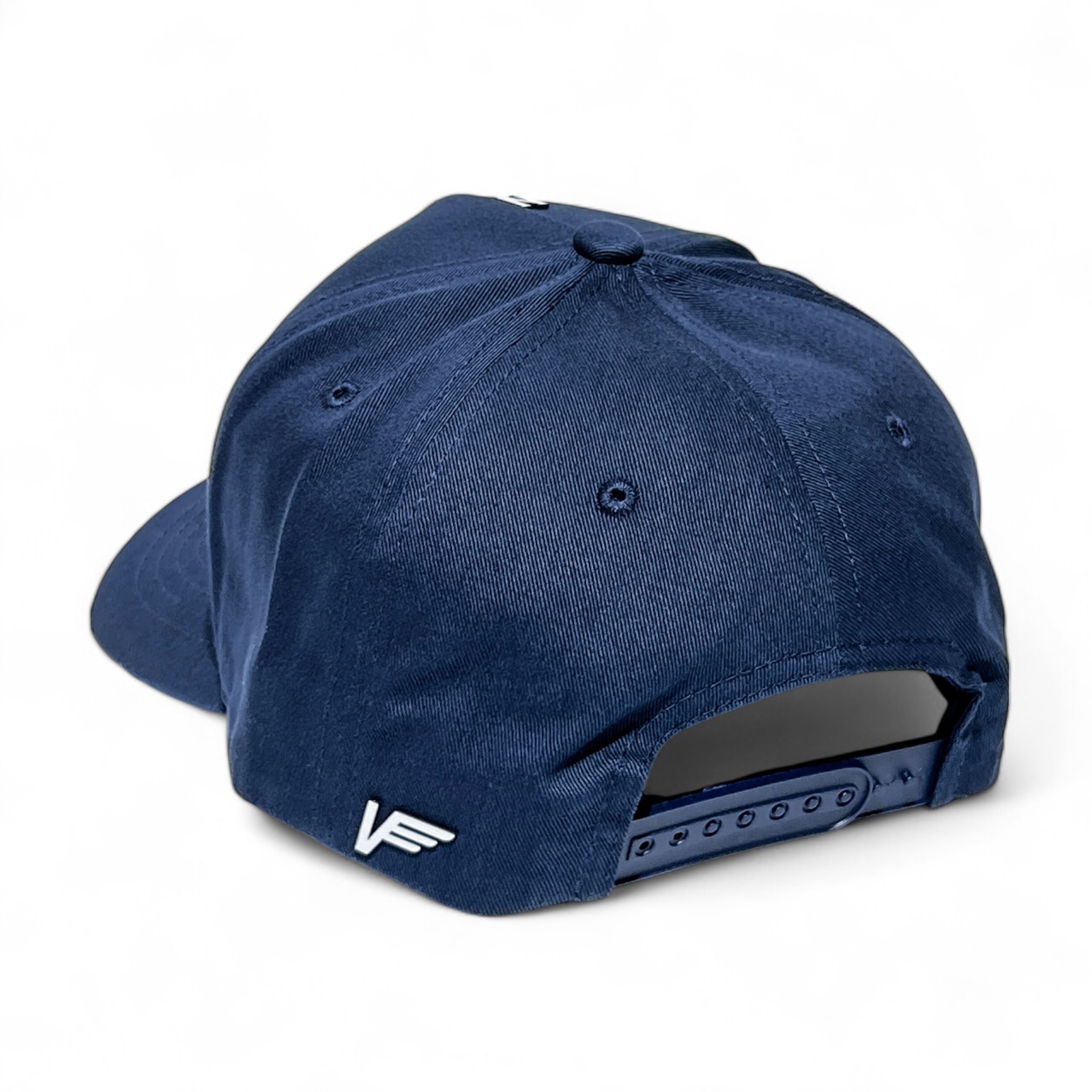 Foto 6 | Vago Style Rumbo Fijo White Gorra Unica Artesanal Azul Marino Ajustable Con Visera Curva