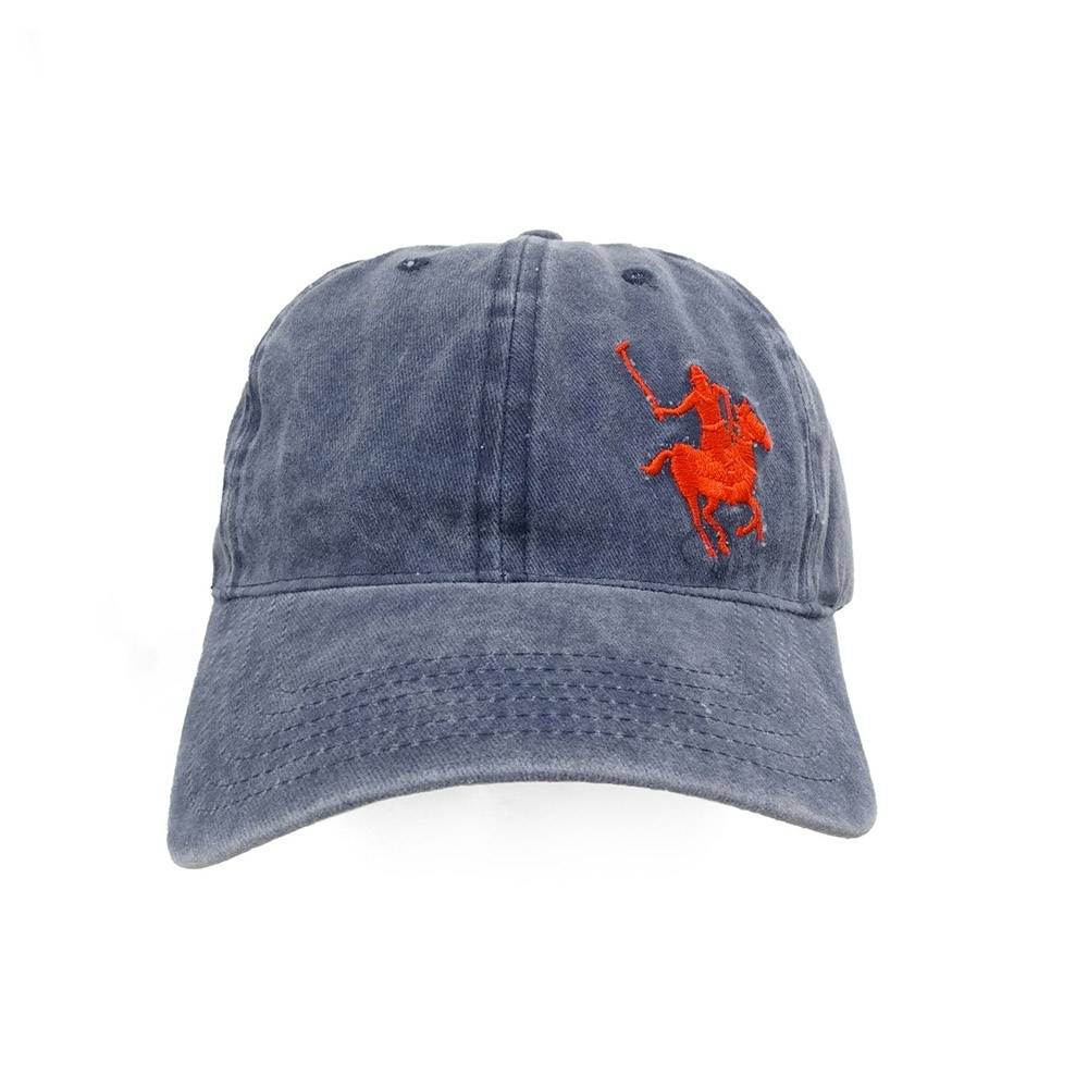 Gorra Polo Yorkshire Polo Club  Color Azul Hombre Modelo Acidwasha