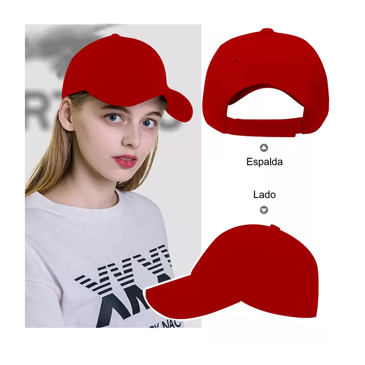 Foto 3 pulgar | Pack Gorra De Béisbol Cómoda Para Deportes Al Aire Libre Eo Safe Imports Esi-15778 Multicolor