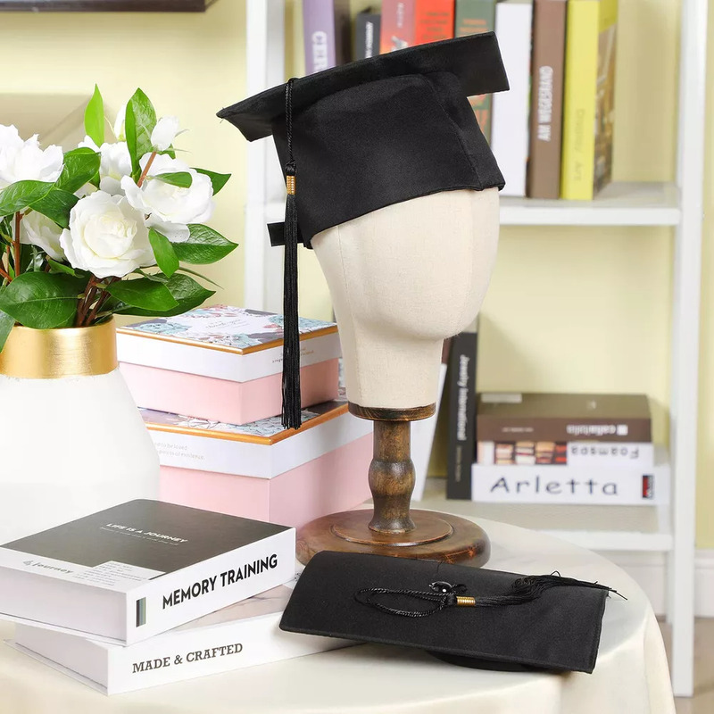 Foto 6 pulgar | Juego De Gorras De Graduación De 8 Piezas Con Borla Ajustable - Venta Internacional.