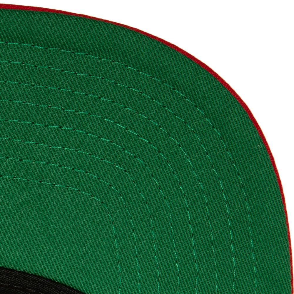 Foto 5 pulgar | Gorra Mitchell & Ness Wwe Hulk Hogan Unisex Snapback Rojo
